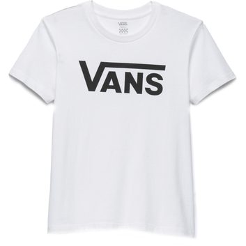 VANS FLYING V CREW TEE white