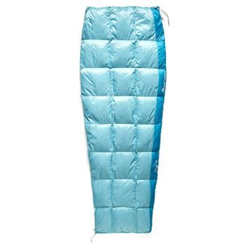 SEA TO SUMMIT Traveller 7C Down Sleeping Bag Long Aqua Sea Blue