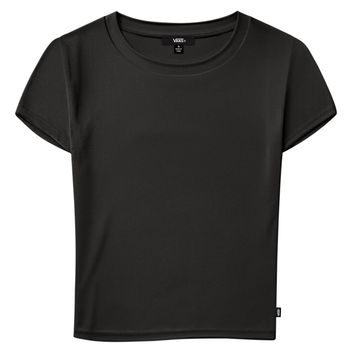 VANS SS Jersey Knit Top Black