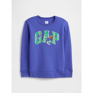 GAP 770622-02 Dětská mikina s logem Tmavě modrá