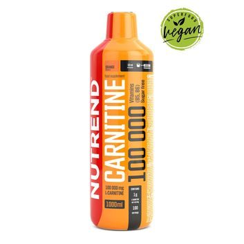NUTREND Carnitine 100 000, 1000 ml pomeranč