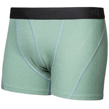 SENSOR MERINO DF pánské trenky basil green