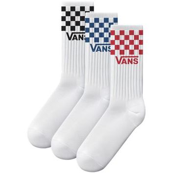 VANS Classic Check Crew CHECKERBOARD White