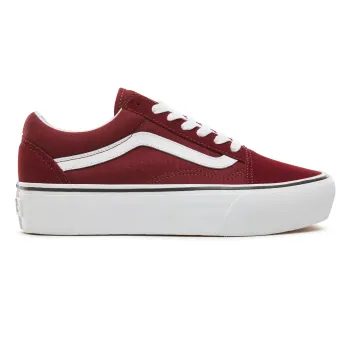 VANS OLD SKOOL PLATFORM PORT ROYALE/TRUE WHITE