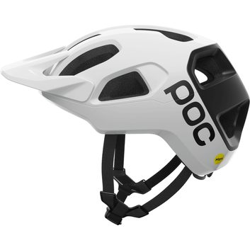 POC Cularis Hydrogen White/Uranium Black Matt w. Logo