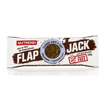 NUTREND Flapjack, tyčinka, 100g čokoláda+kokos v hoř. čoko