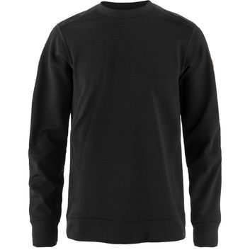 FJÄLLRÄVEN Keb Fleece Crew Neck M Black