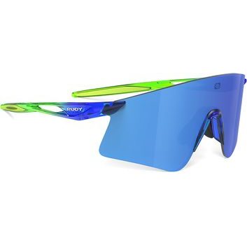 RUDY PROJECT ASTRAL X RPOPTICS Crystal Blue/Green Fluo G. / ML Blue