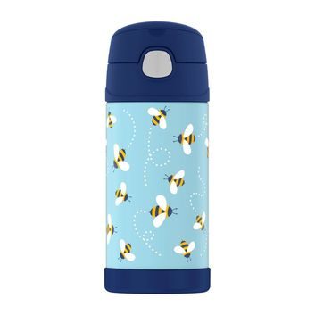 THERMOS Dětská termoska s brčkem 355 ml honey bees