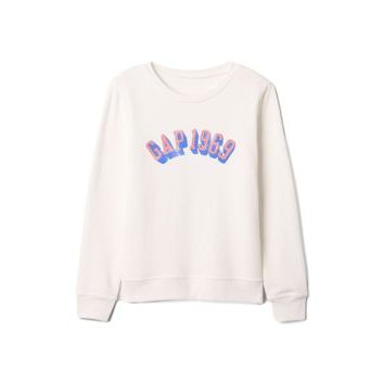 GAP Mikina s logem Bílá