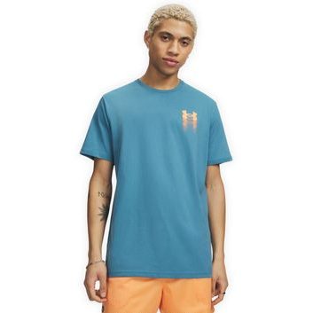 UNDER ARMOUR M BLUR LOGO SS-BLU