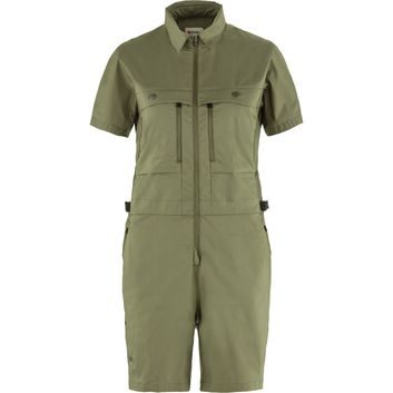 FJÄLLRÄVEN Hoja Field Suit W Green
