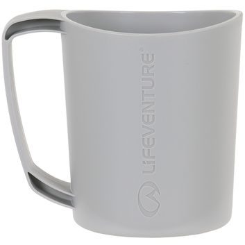 LIFEVENTURE Ellipse Big Mug 450 ml light grey