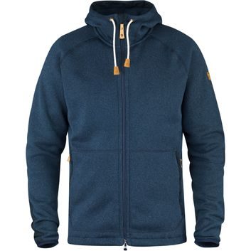 FJÄLLRÄVEN Övik Fleece Hoodie M Navy
