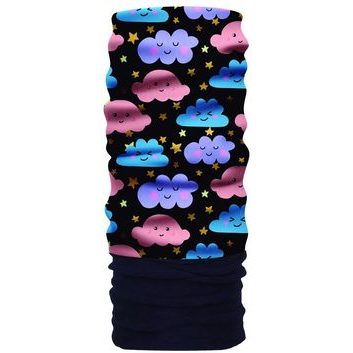 MATT KIDS SCARF COOLMAX ECO, clouds