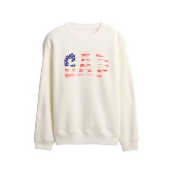 GAP Mikina s logem Heritage Americana Bílá