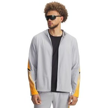 UNDER ARMOUR UA Velociti Storm Hooded Jkt-GRY