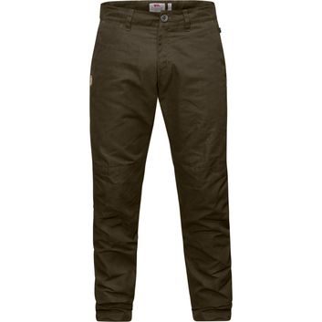 FJÄLLRÄVEN Sörmland Tapered Winter Trs M Dark Olive
