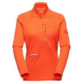 MAMMUT Eiger Nordwand Advanced FL Half Zip Pull Women eiger orange