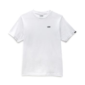 VANS LEFT CHEST TEE BOYS white