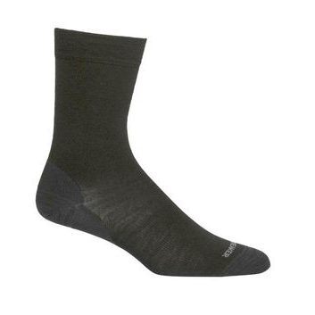 ICEBREAKER W Lifestyle Fine Gauge Crew BLACK