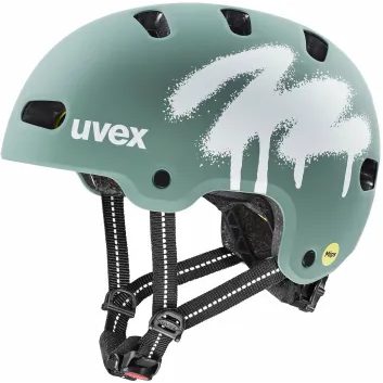 UVEX KID 4 STYLE MIPS SPRAY SAGE GREEN MATT 2026