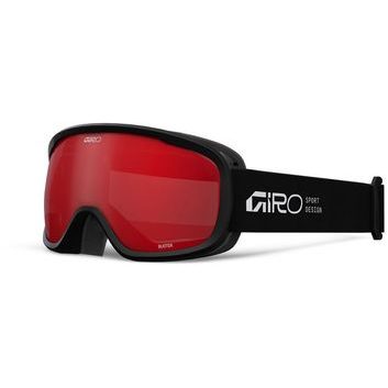 GIRO Buster Black Stacked-Amber Scarlet