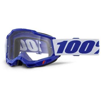 100% ACCURI 2 Goggle Blue - Clear Lens