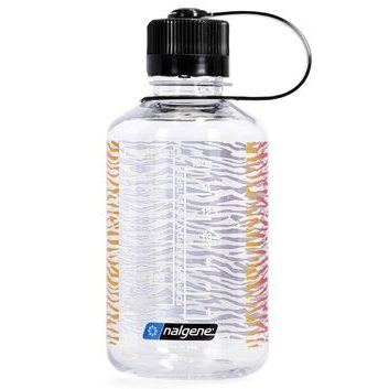 NALGENE Narrow Mouth 500 ml, Clear Rainbow Zebra