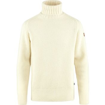 FJÄLLRÄVEN Övik Roller Neck Sweater M Chalk White