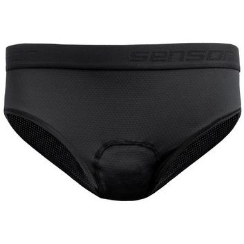 SENSOR CYKLO BASIC dámské cyklokalhotky true black