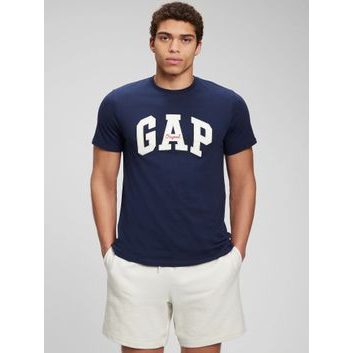 GAP 471777-09 Tričko GAP logo Tmavě modrá