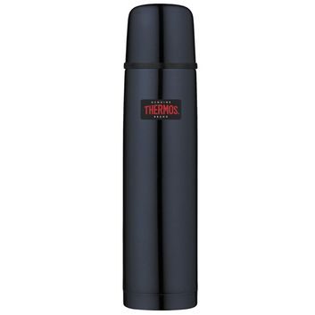 THERMOS Thermos with push-button cap and cup 750 ml dark blue
