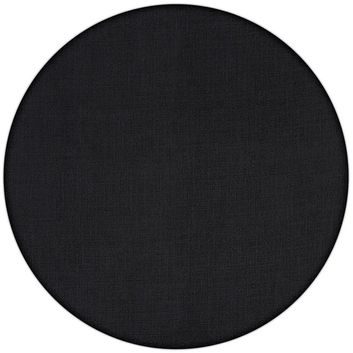 GUZZINI Black round placemat