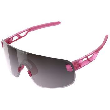 POC Elicit Actinium Pink Translucent Clarity Road/Sunny Silver