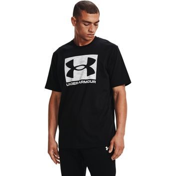 UNDER ARMOUR ABC CAMO BOXED LOGO SS, black