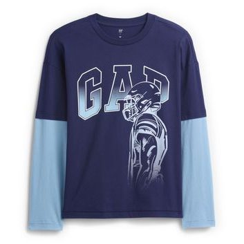 GAP 796856-03 Dětské tričko Tmavě modrá