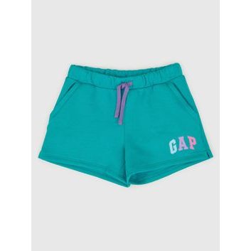 GAP 719777-10 Dětské teplákové kraťasy Zelená