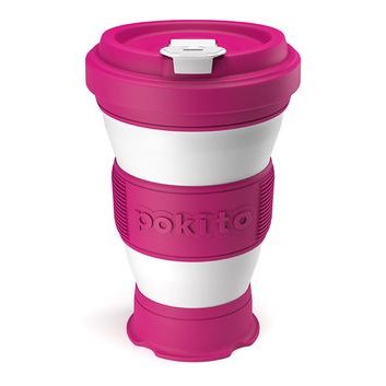 POKITO Skládací šálek raspberry
