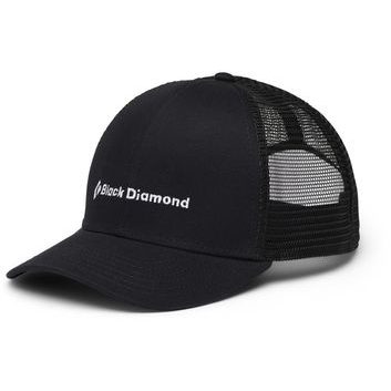 BLACK DIAMOND BD TRUCKER HAT Black-Black-BD Wordmark