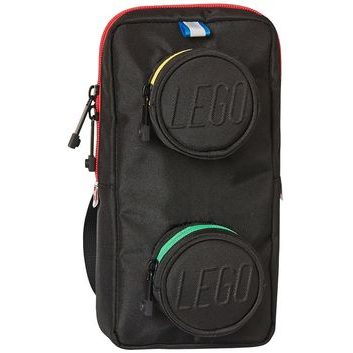 LEGO BAGS Signature Brick 1x2 Sling Bag 2,5 černá
