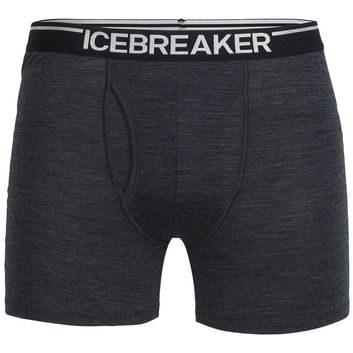 ICEBREAKER M Anatomica Boxers wFly JET HTHR