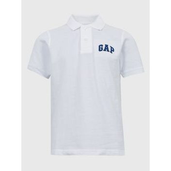 GAP 843607-01 Dětské polo tričko logo GAP Bílá