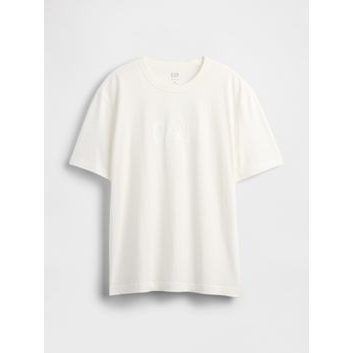 GAP Tričko s logem Americana Bílá