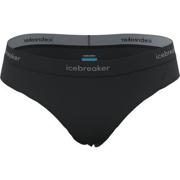 ICEBREAKER W Mer 125 Cool-Lite Sprite Hipster, BLACK