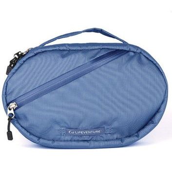 LIFEVENTURE Folding Wash Bag; blue