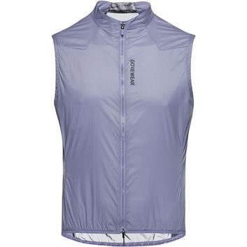 GORE Distance Windbreaker Vest Mens amethyst grey