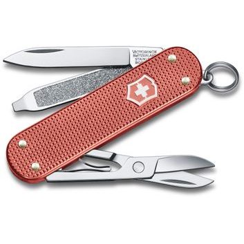 VICTORINOX Classic SD Alox Limited Edition 2025 Stone Red