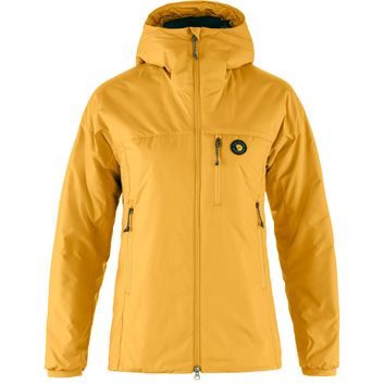FJÄLLRÄVEN Bergtagen 60 Insulation Jkt W Mustard Yellow-Mountain Blue