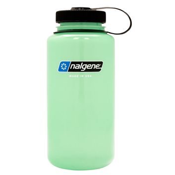 NALGENE Wide-Mouth 1000mL Glow Green Sustain